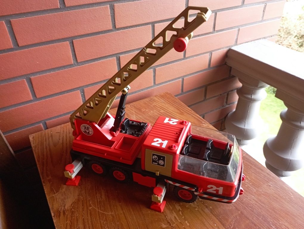 Playmobil wóz strażacki vintage, Fischer Price