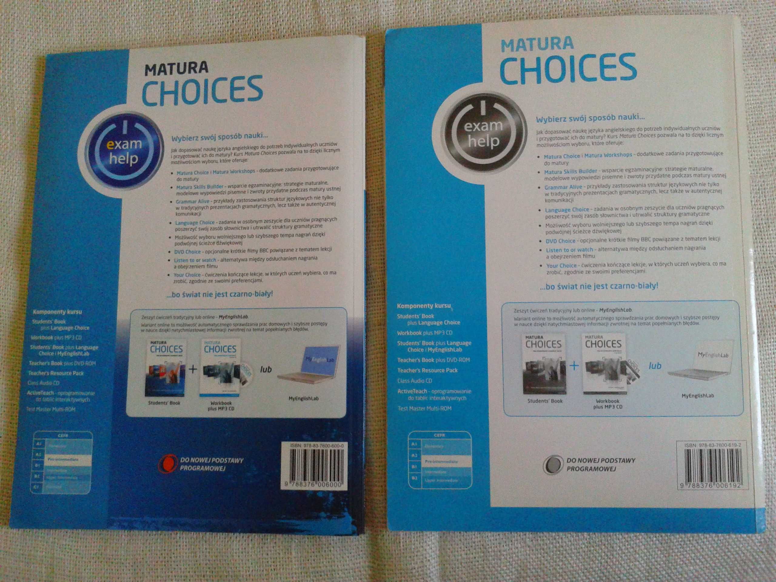 Matura Choices Pre Intermediate Student's Book + workbook