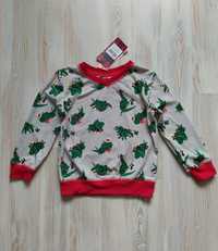 новогодняя рождественская кофта свитшот свитер от George на 4-5лет