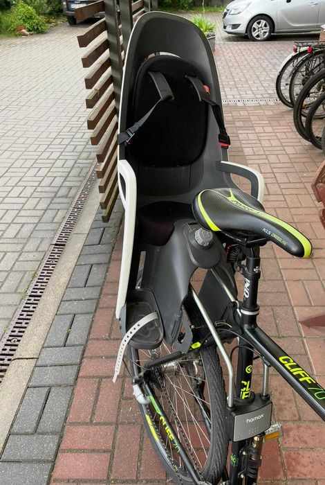 Fotelik rowerowy Hamax – bezpieczny, regulowany
