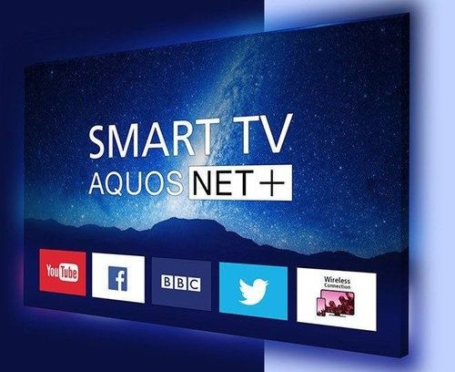 TV SHARP 43 całe WiFi Smart TV! YouTube! Twitter!