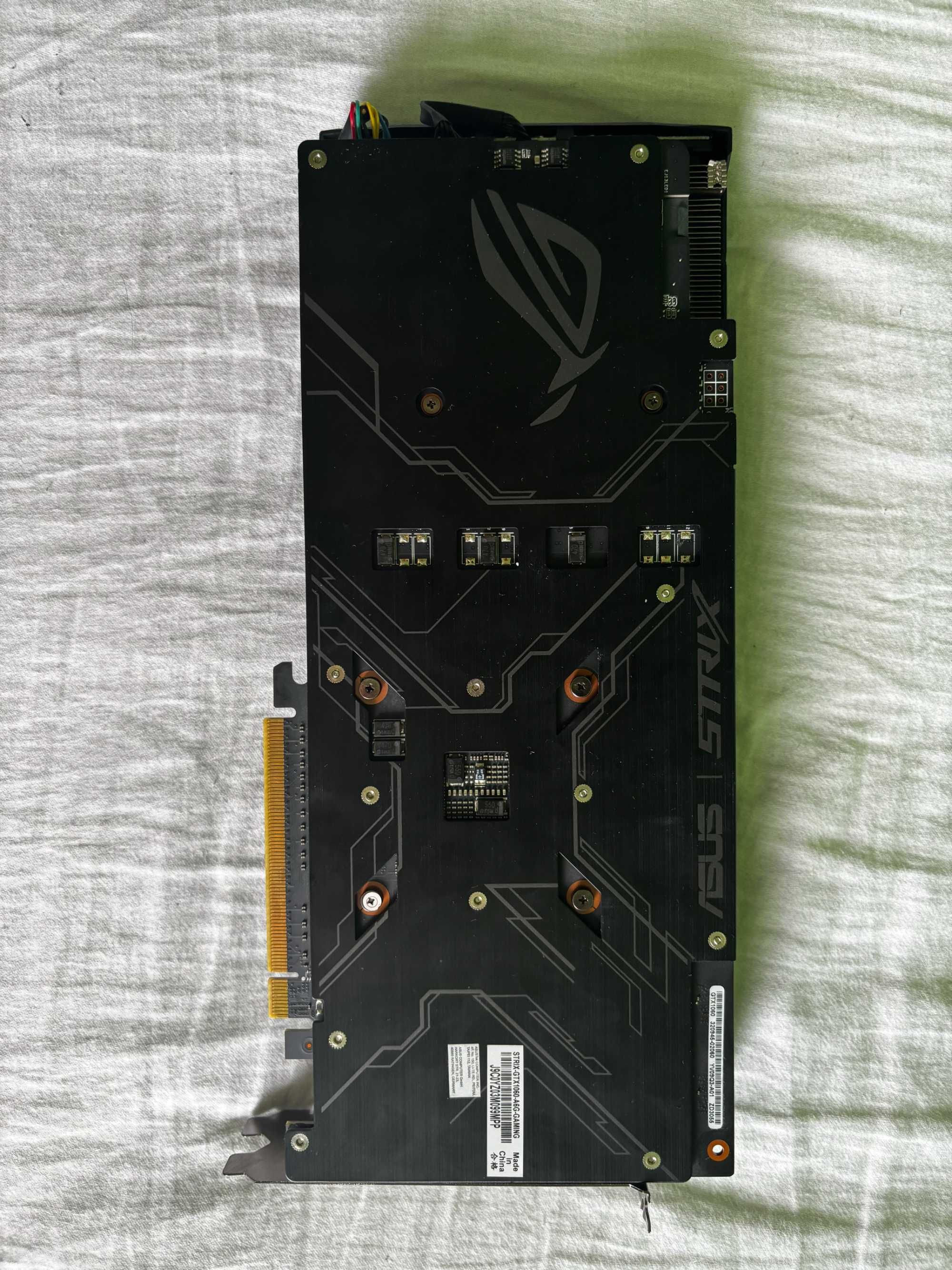 ASUS GTX 1060 STRIX 6GB – po serwisie, chłodna i cicha