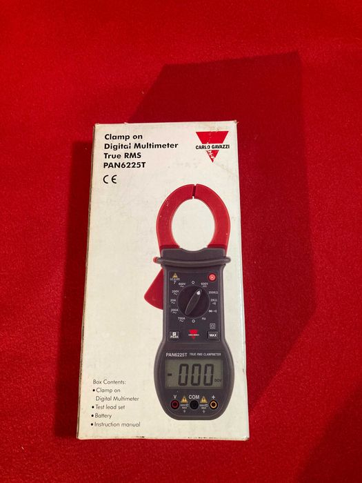 Pinça amperimétrica Multímetro Carlo Gavazzi