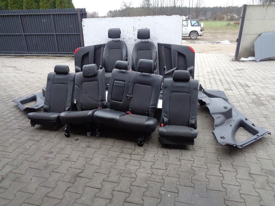 FOTELE SIEDZENIA PÓŁSKÓRA 7 OS CHEVROLET CAPTIVA I