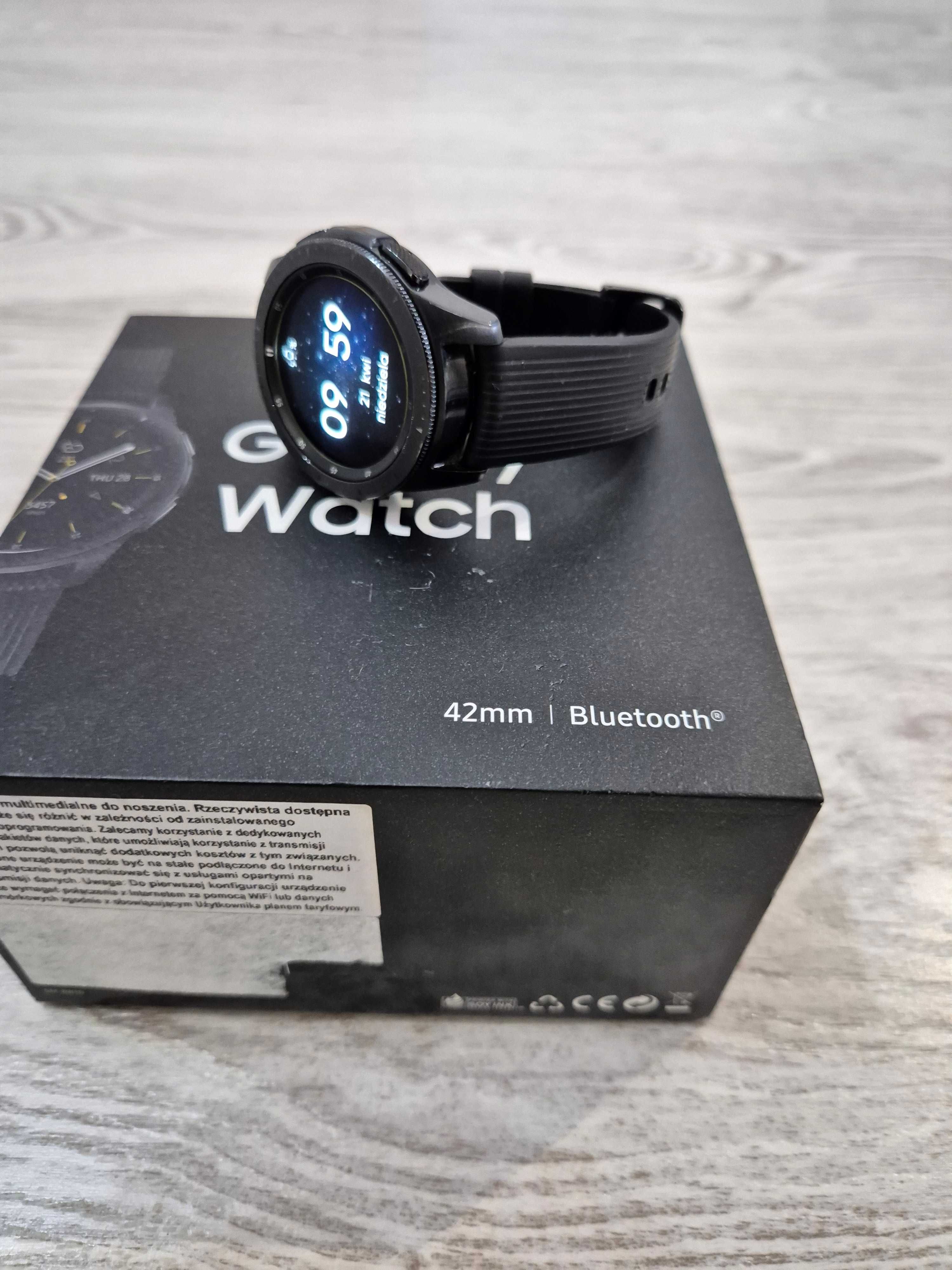 Smartwatch SAMSUNG Galaxy Watch 42mm czarny,