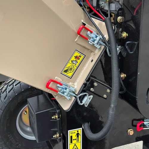 Rębak spalinowy MEYER R15SL – silnik Loncin 15 KM, gałęzie do 15 cm