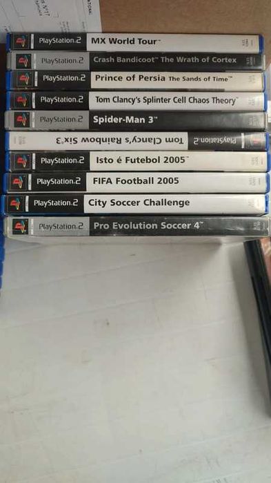 Playstation 2 + 48 Jogos + Memory Card + Comando