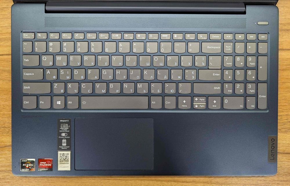 38/Lenovo IdeaPad 5 15ALC05/15,6"/AMD  7-5700U/512GB SSD/RAM 16GB/