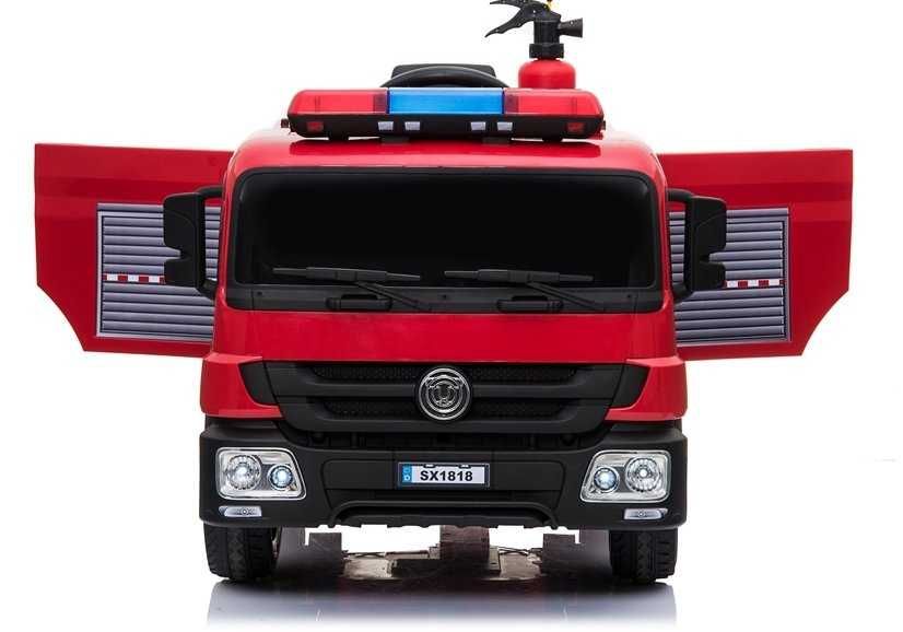 Auto samochód na akumulator Wóz Strażacki samochodzik straż pożarna