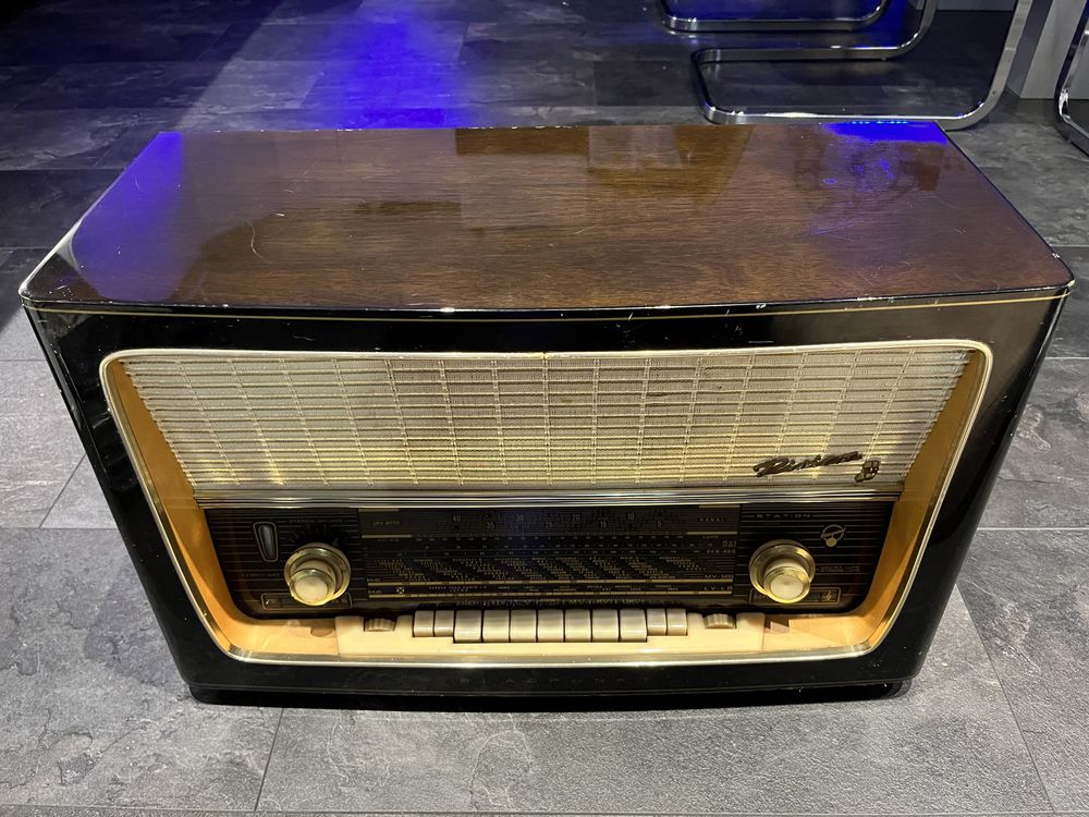 Piękne stare radio lampowe Blaupunkt Riviera 3D  vintage