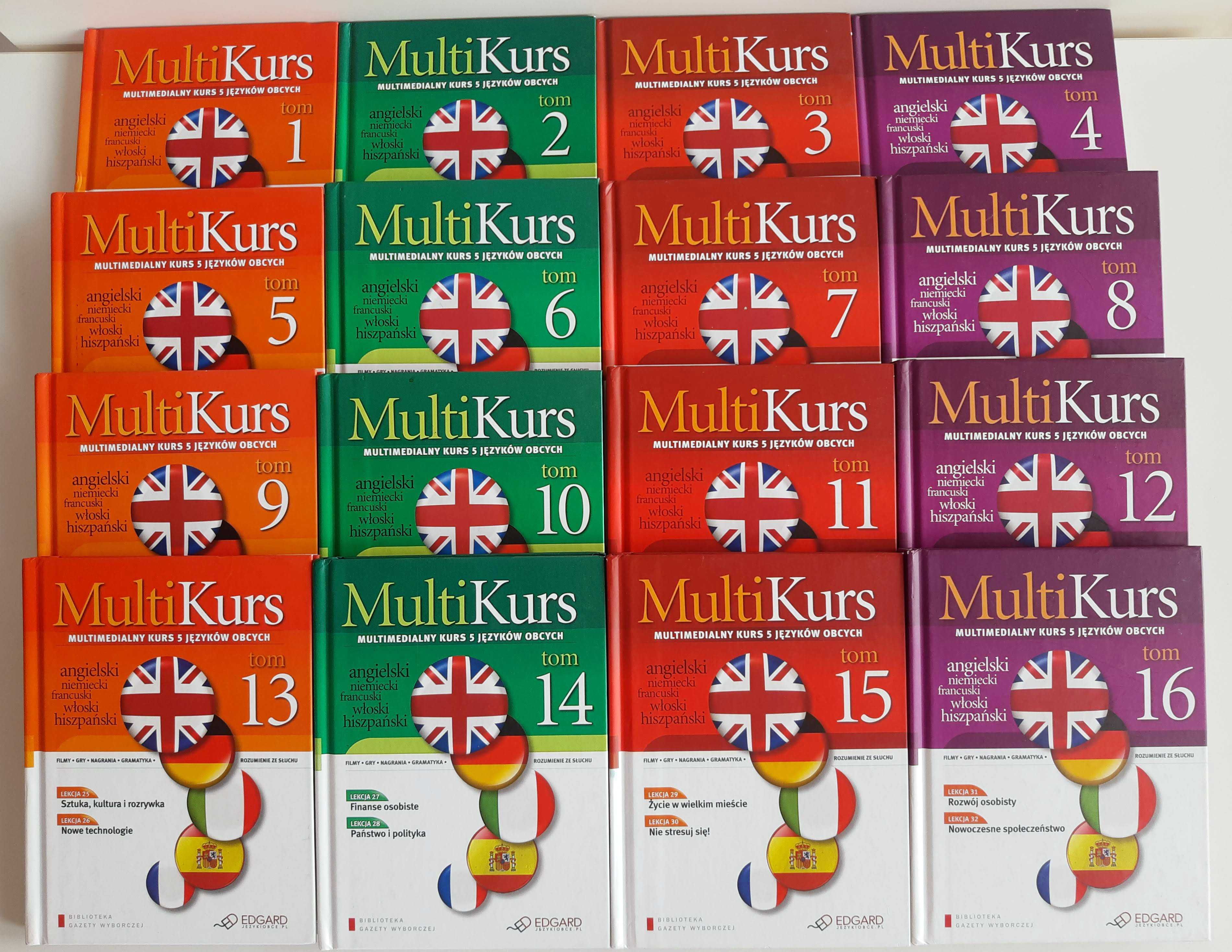 Multikurs - kurs j. angielskiego, j. hiszpańskiego + 3 inne! Warte 320