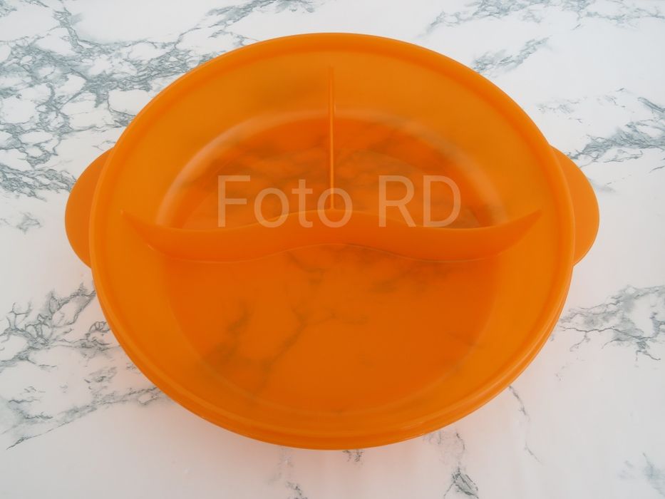 Tupperware Prato Crystalwave com Divisórias Novo