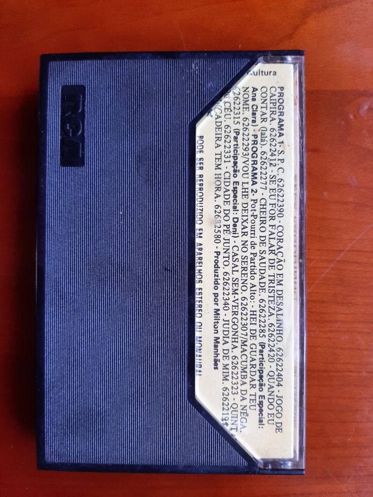 Cassete Tape Zeca Pagodinho 1986