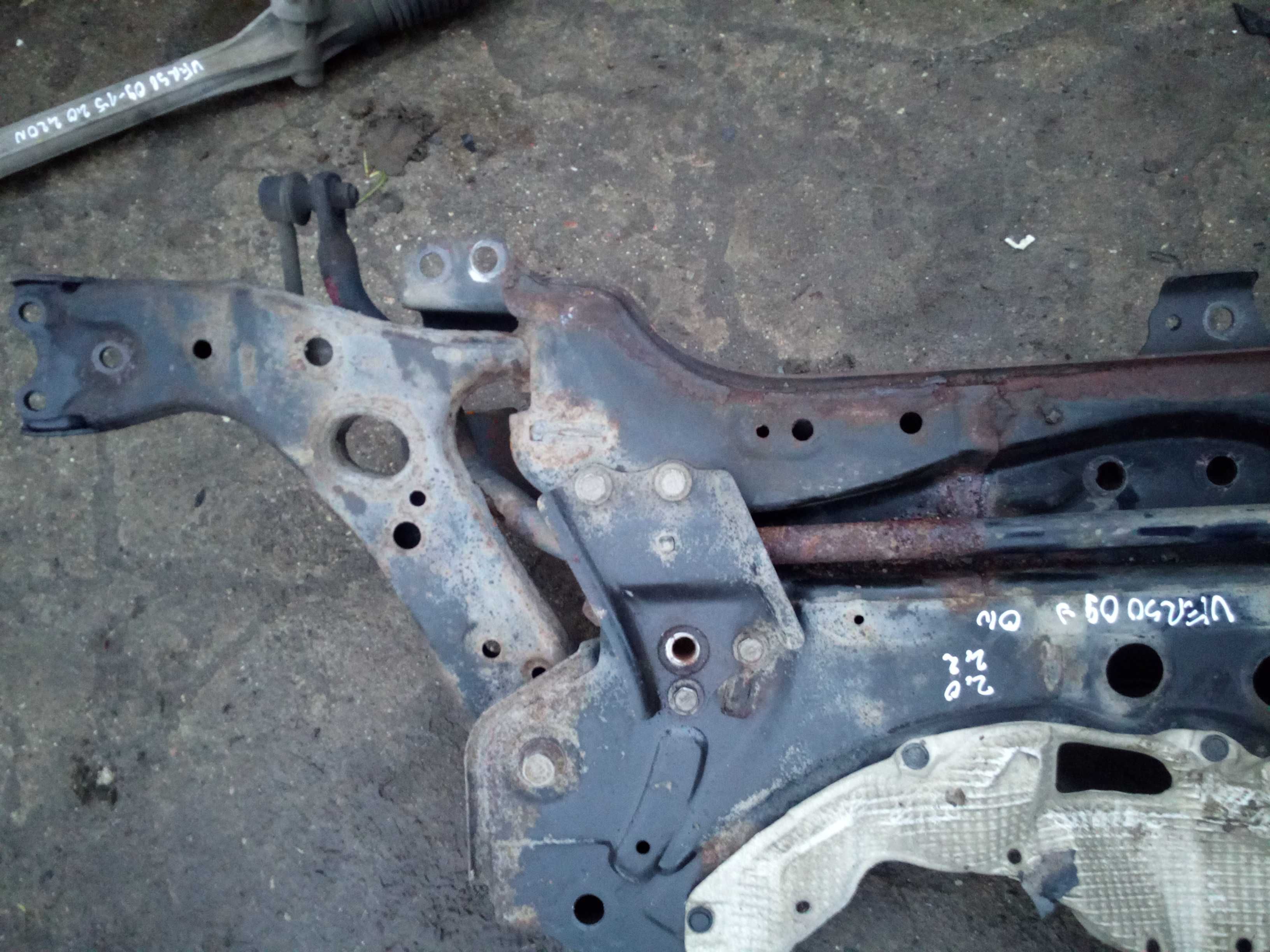TOYOTA VERSO 09 2,0 2,2 sanki zawieszenia wahacze