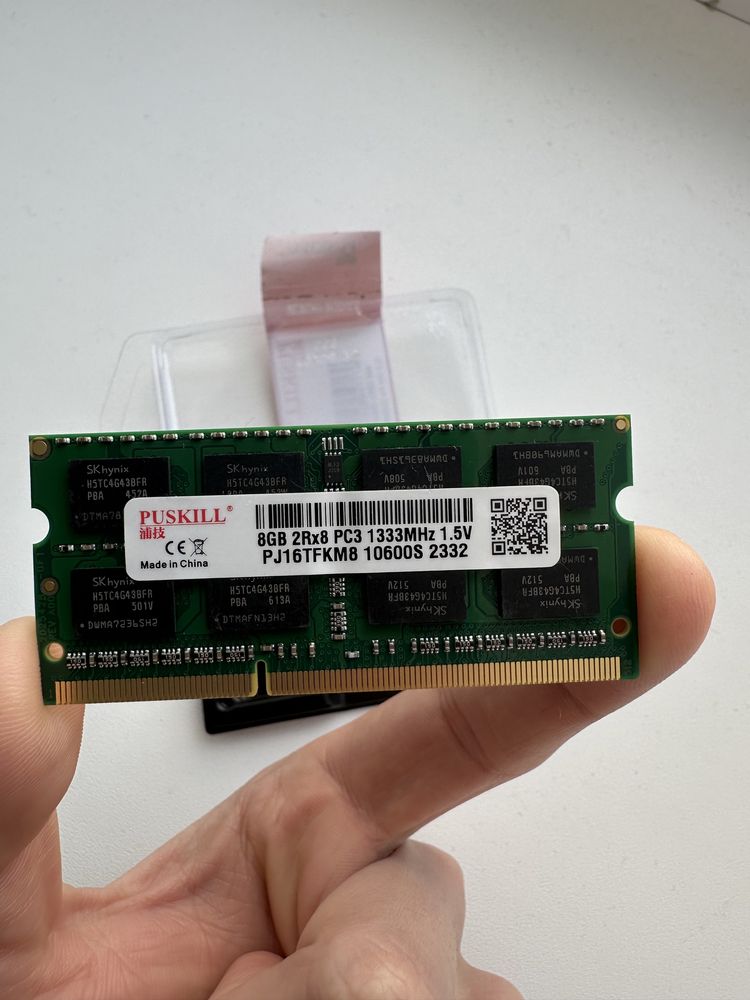 Оперативна память 8gb 1333MHz 1.5v (Новая) imac 1312/1311