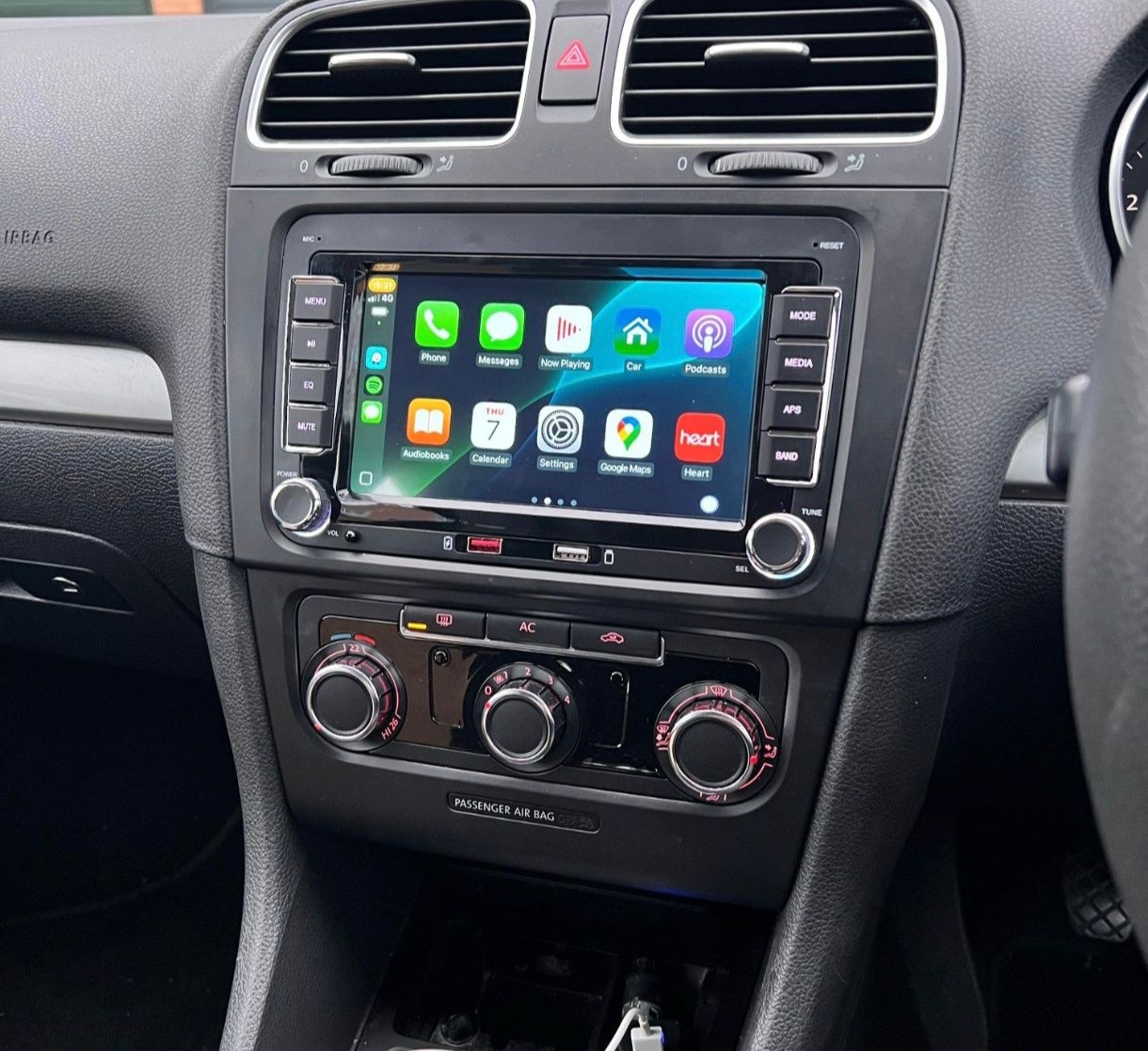 Radiowe Samochodowe Carplay Wv,Passat,Golf,Seat,Polo
