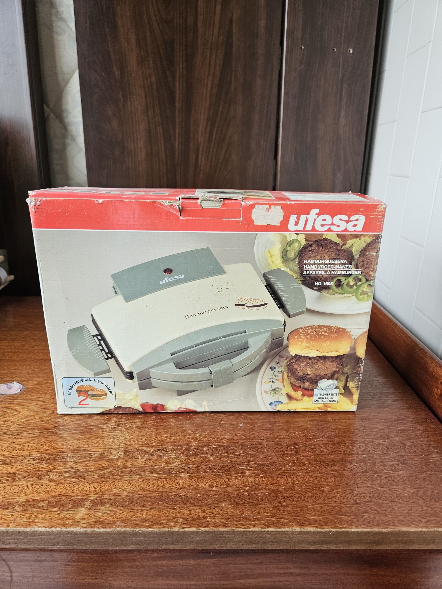 Grelhador de hburguer Ufesa