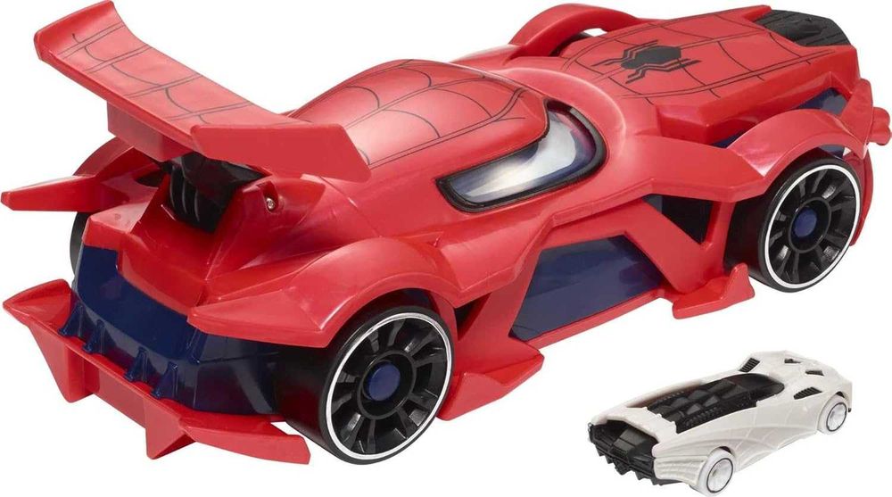 Машинка Хот Вілс Людина Павук пускач Hot Wheels Marvel Spider-Man