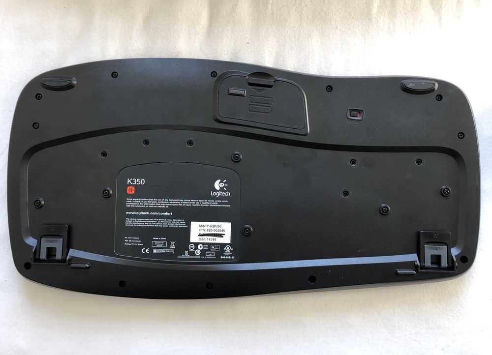 Logitech Wave Combo Plus MK560 klawiatura K350 mysz M705 Unifying USB