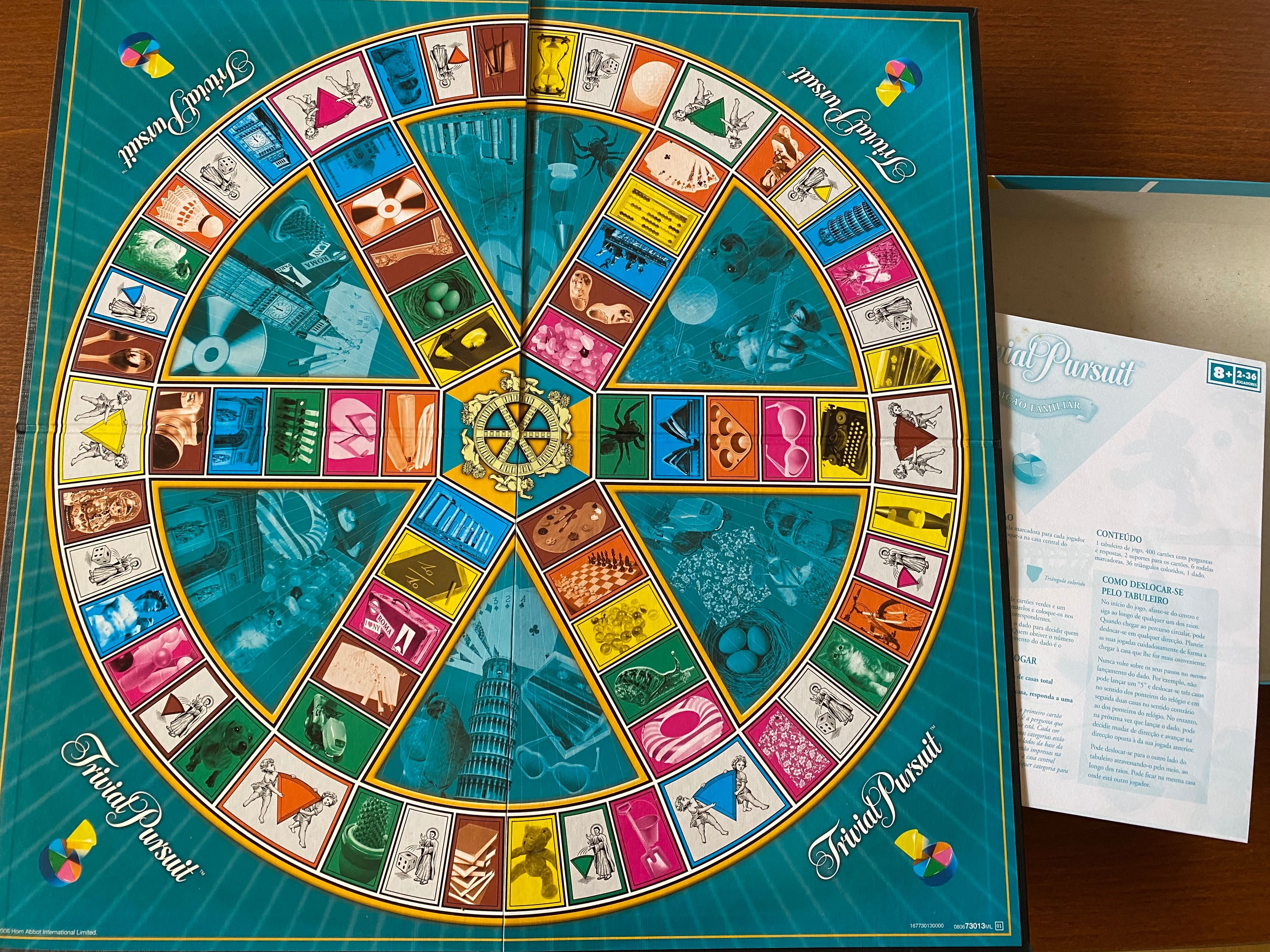 Jogo de mesa Trivial Pursuit