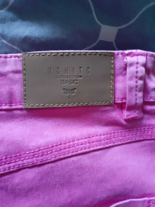 Spodnie Mohito różowe rozm 38