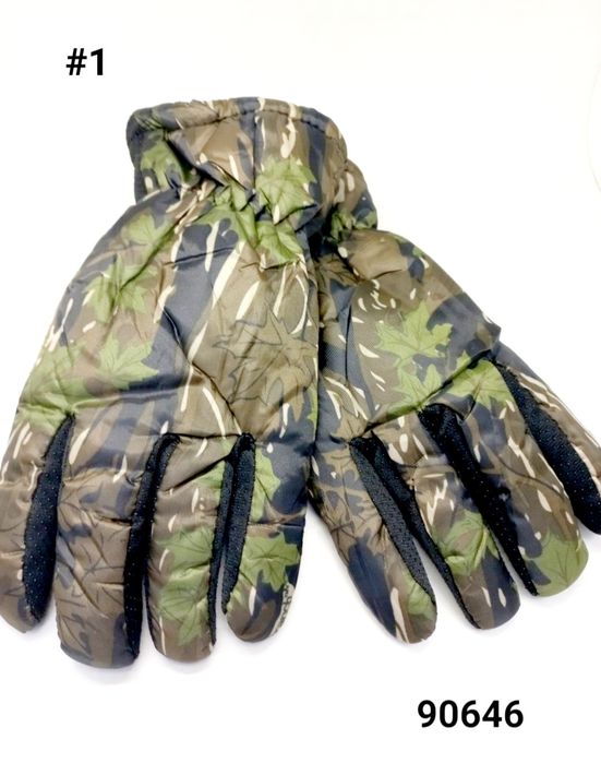 Камуфляжні рукавички в асортименті