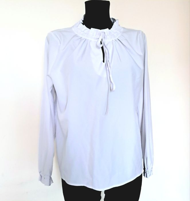 Bluzka koszula biała galowa L40 długi rękaw