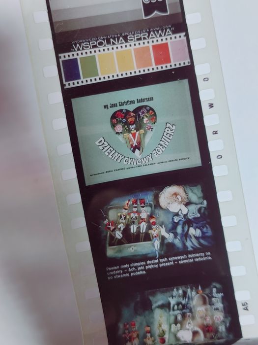 Bajka na rzutnik DZIELNY CYNOWY ŻOŁNIERZ bajki retro PRL Ania Jacek