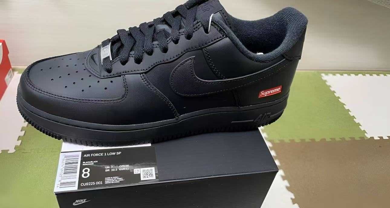Nike Air Force 1 LowSupreme Black 37.5