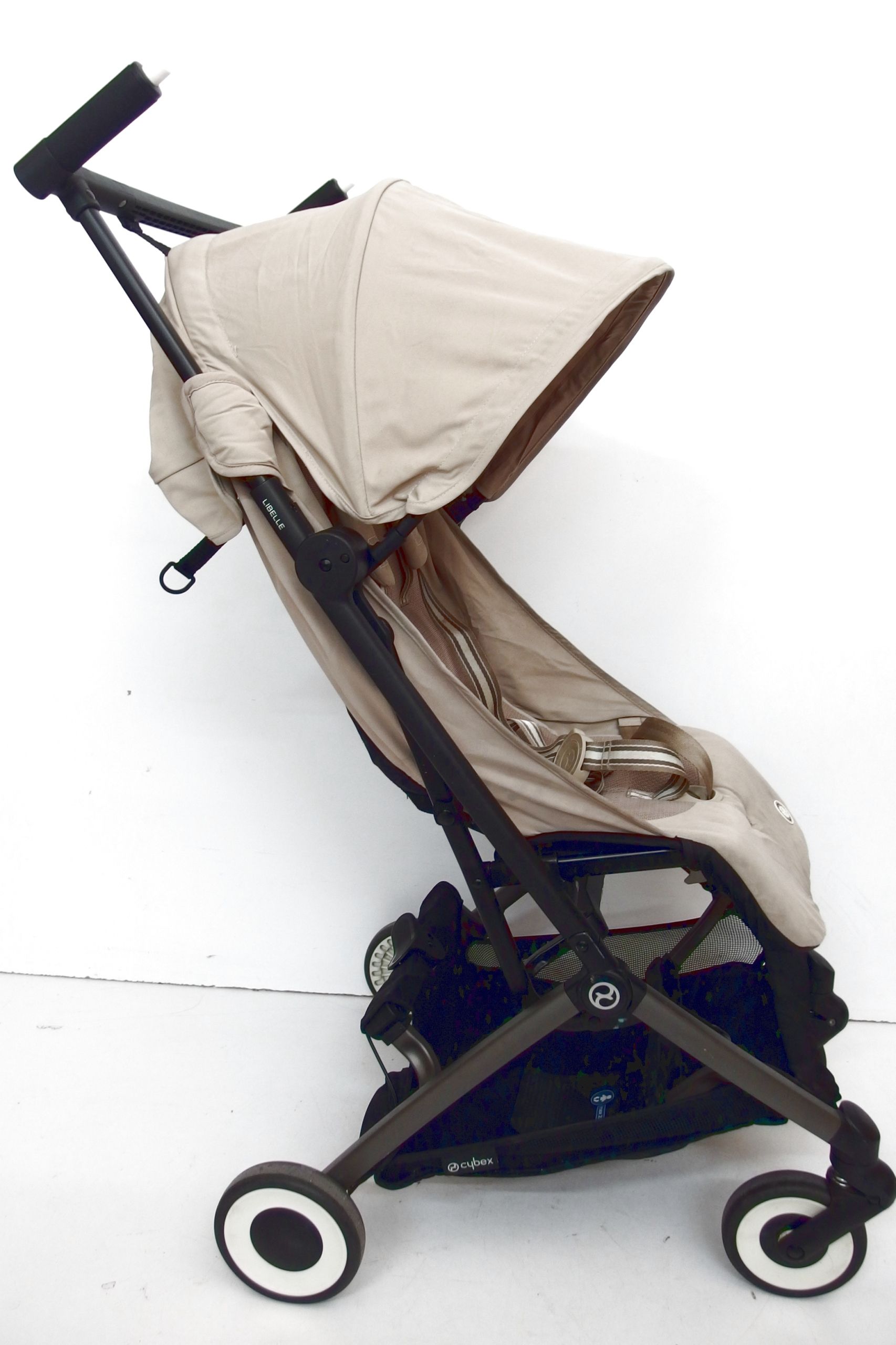 cybex libelle wózek spacerowy almond beige lekki kompaktowy