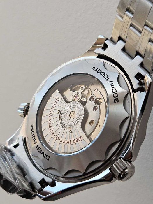 Швейцарские часы Omega Seamaster Black 300m Automatic. Люкс качество