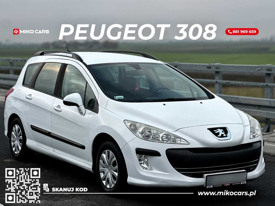 Peugeot 308 WYPOŻYCZALNIA, WYNAJEM samochodu osobowego i busów