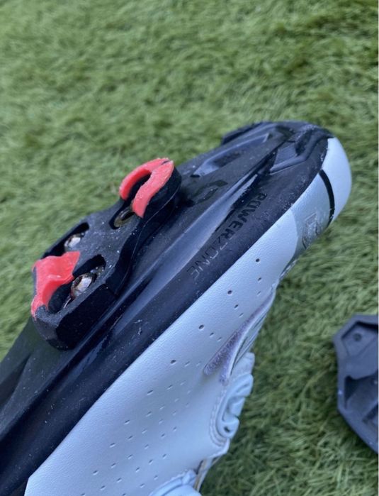 Scott tenis de encaixe bicicleta como novos!