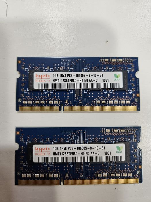 Memória Ram 1GB 1 Rx8 PC3