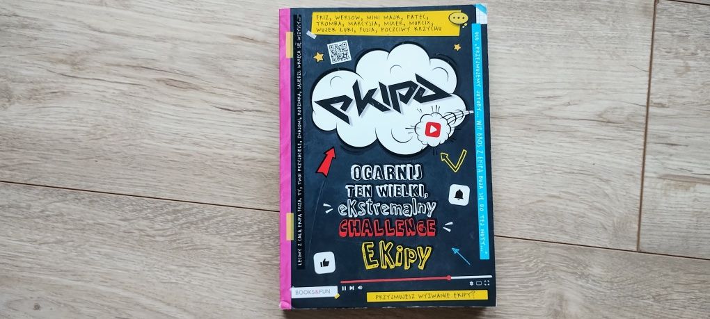 Książka EKIPA Friz Wersow Patec Marcysia i ekipa wszyscy w chalengu