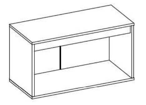 Тумба для взуття 76 см Артизан/Сірий/Шампань Нова зі складу