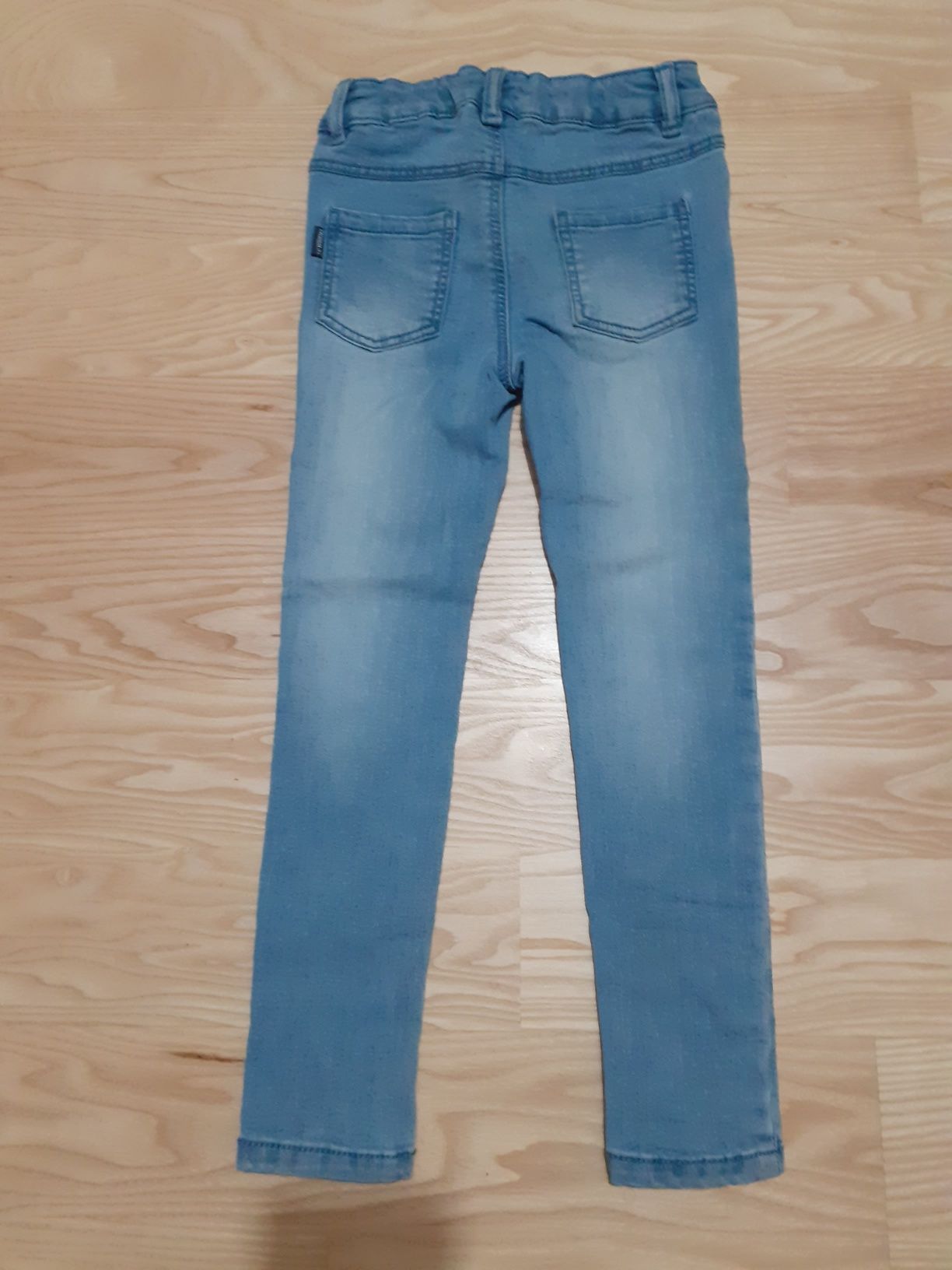 Spodnie jeansowe dziewczęce firmy LC WAIKIKI, rozmiar 110/116