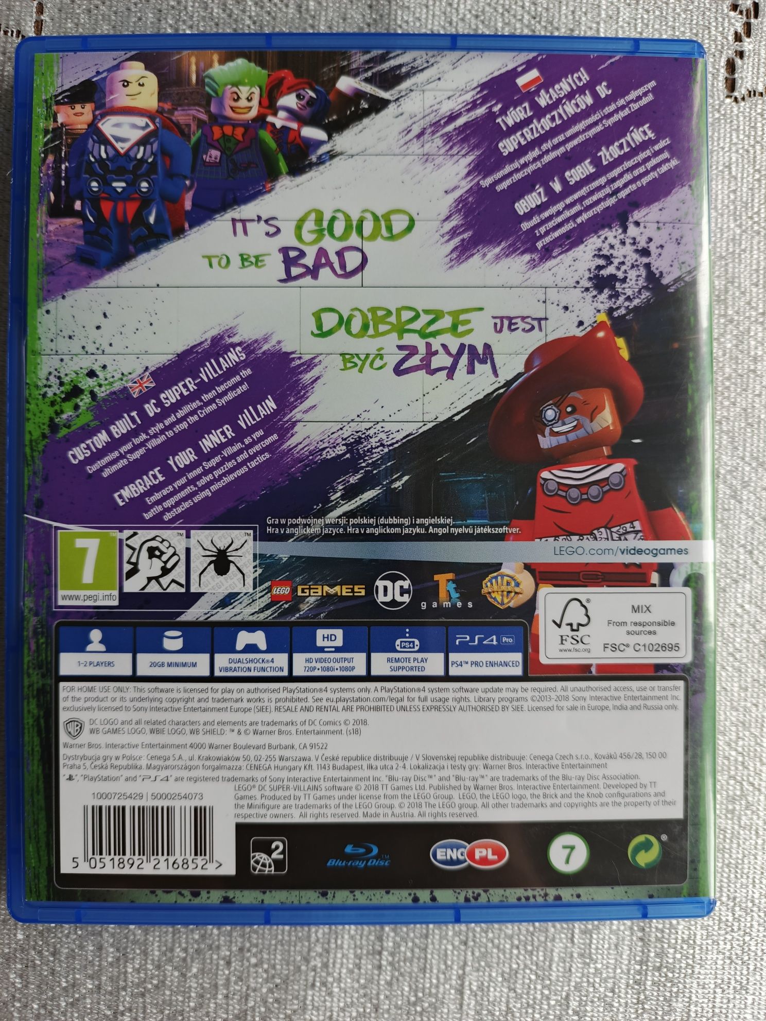 Gra PS4 LEGO Super Villains
