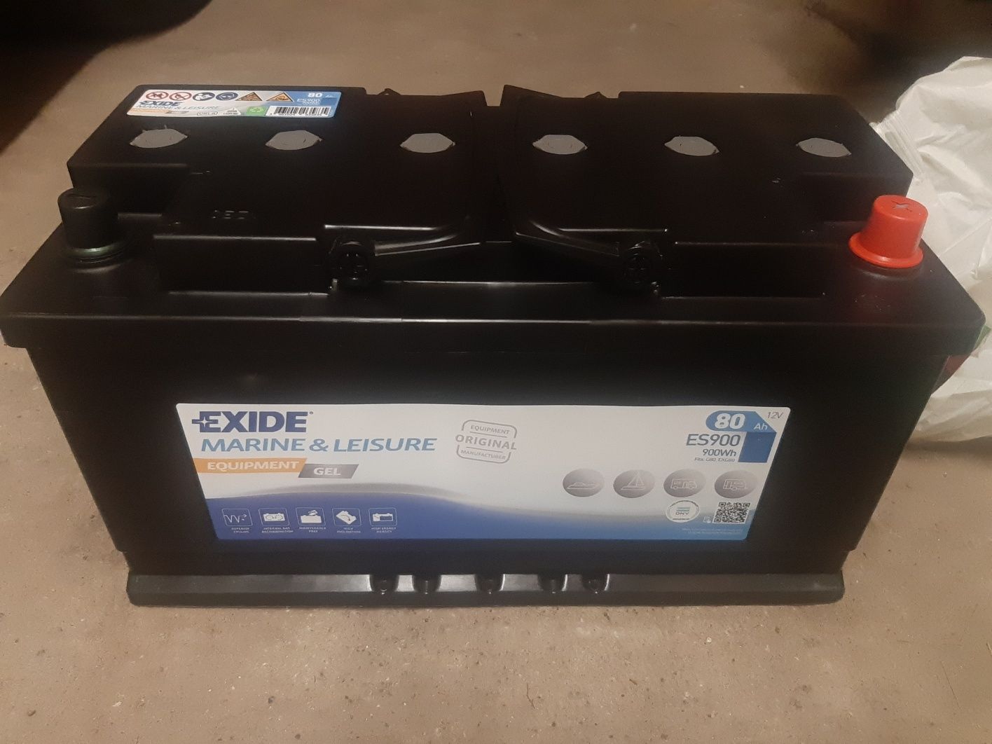 Акумулятор Exide (гелевий 80Аh (900wh)