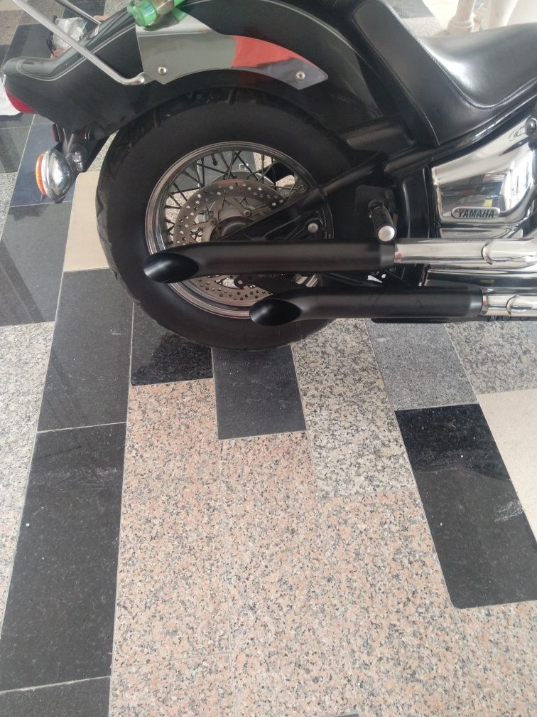 2 Ponteiras de escape Yamaha dragstar 1100