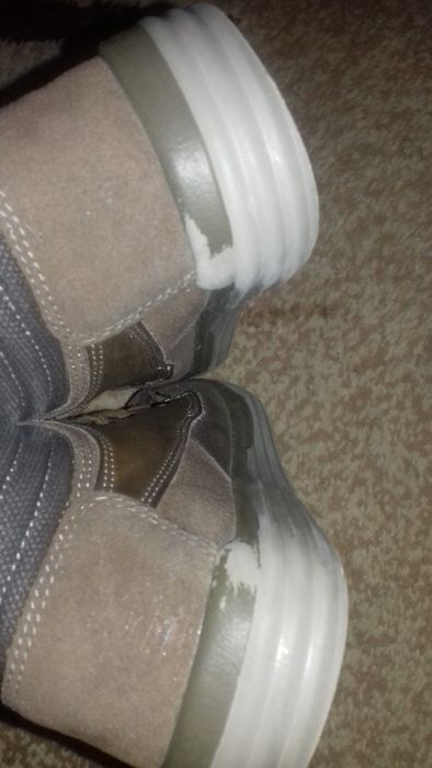 Туфлі кеди замшеві Skechers 19.5 см за устілкою