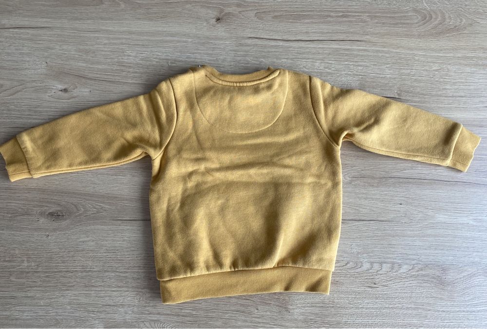 Żółta bluza F&F rozmiar 86-92; 12-18 miesięcy
