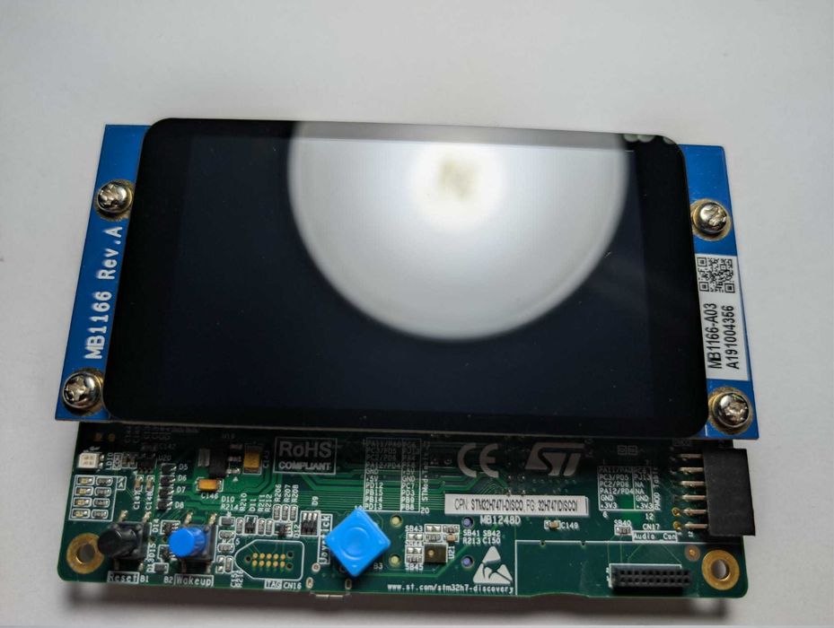 STM32H747I-DSICO - Zestaw developerski