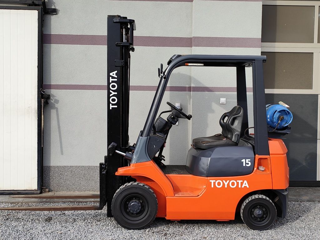 Wózek widłowy Toyota  7FG15 Lpg  podnosi 3.5M Manual