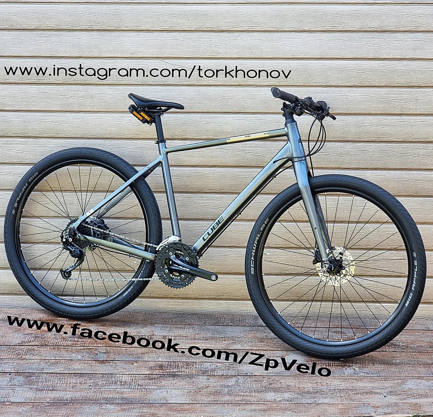29 CUBE HYDE 2025 Shimano Essa 1Х8 вилка CARBON Disc Гідравлика