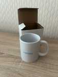 Nowy biały kubek standardowy 330ml