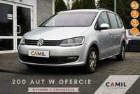 Volkswagen Sharan TDi 140KM, Zarejestrowany, Ubezpieczony, Rodzinny, Rok Gwarancji,