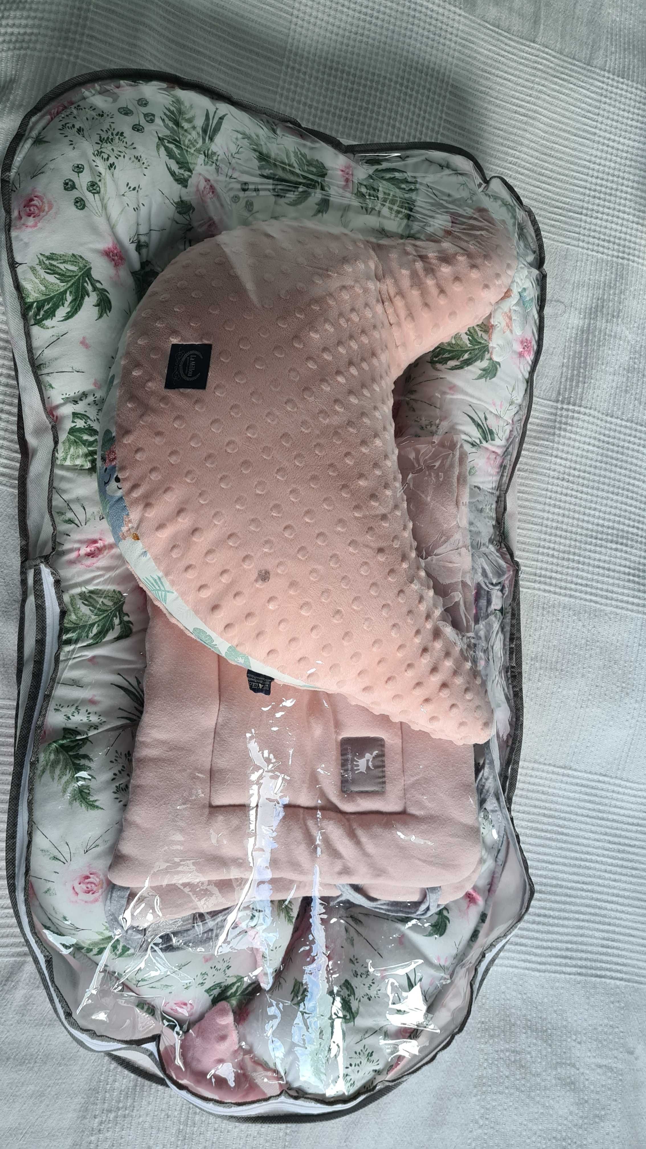 Kokon poduszka do karmienia i ochraniacz na łóżeczko dla dziecka