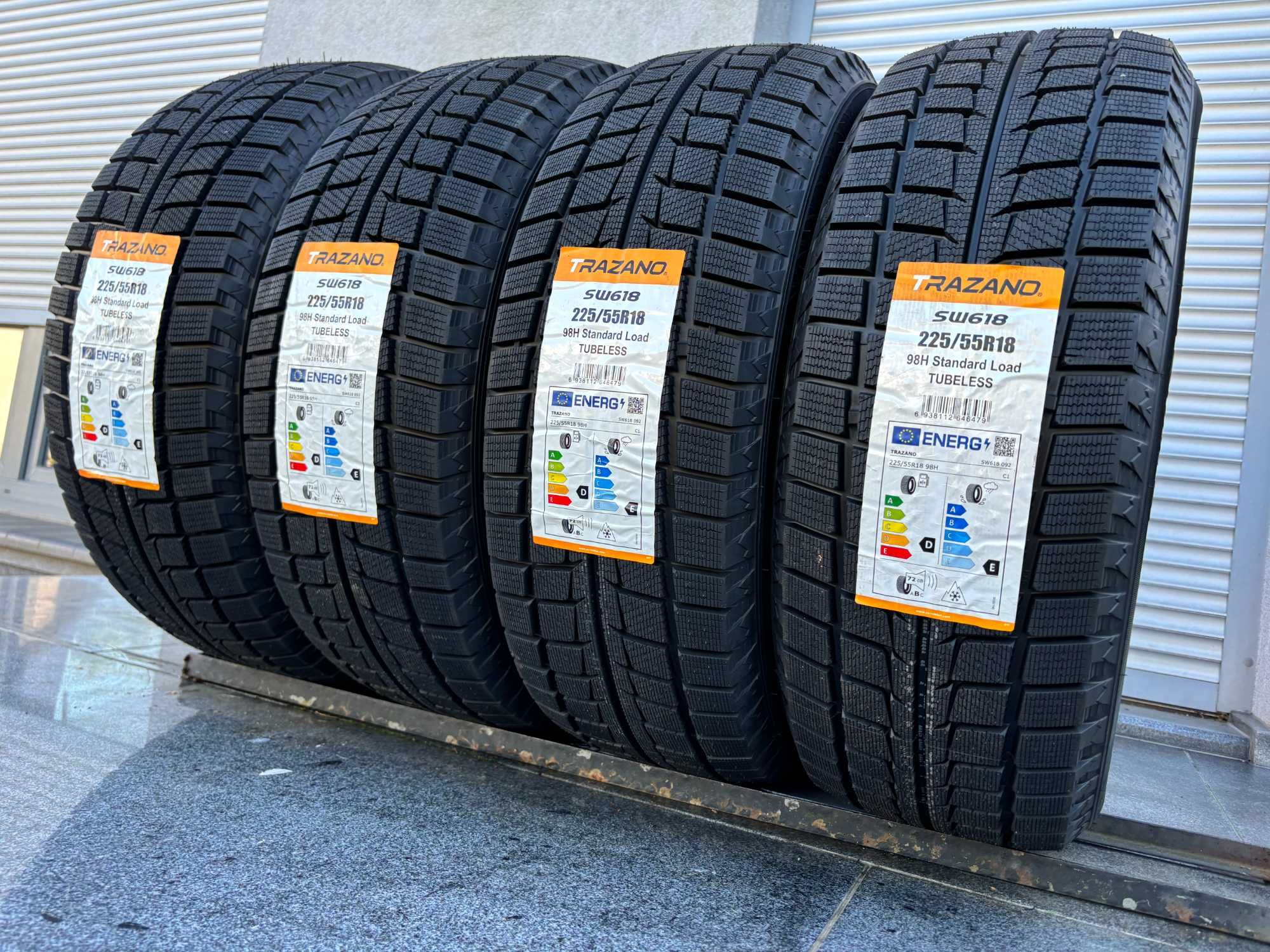 x4 zimowe 225/55R18 Trazano SW618 98H prod. 2024 rok! D,E,72db gwaran