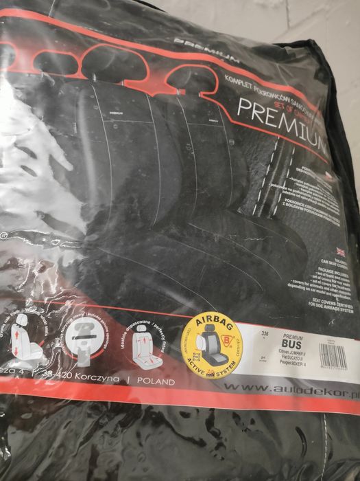Pokrowce na fotel fotele kanapę Auto Dekor Premium szyte na miarę nowe